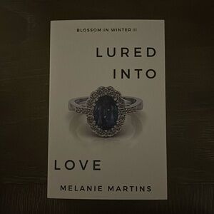 Brand new book!! Lured into love by Melanie Martins